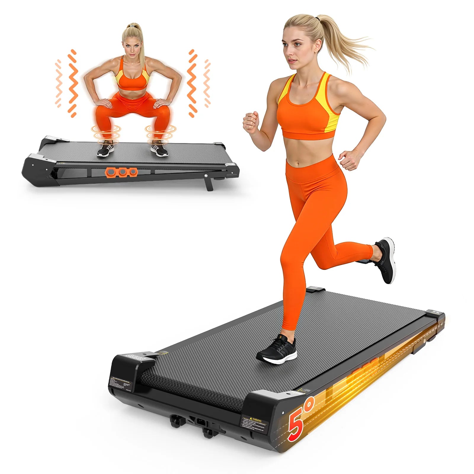 QuietStride Walking Pad and Lymphatic Drainage pad 2 in 1